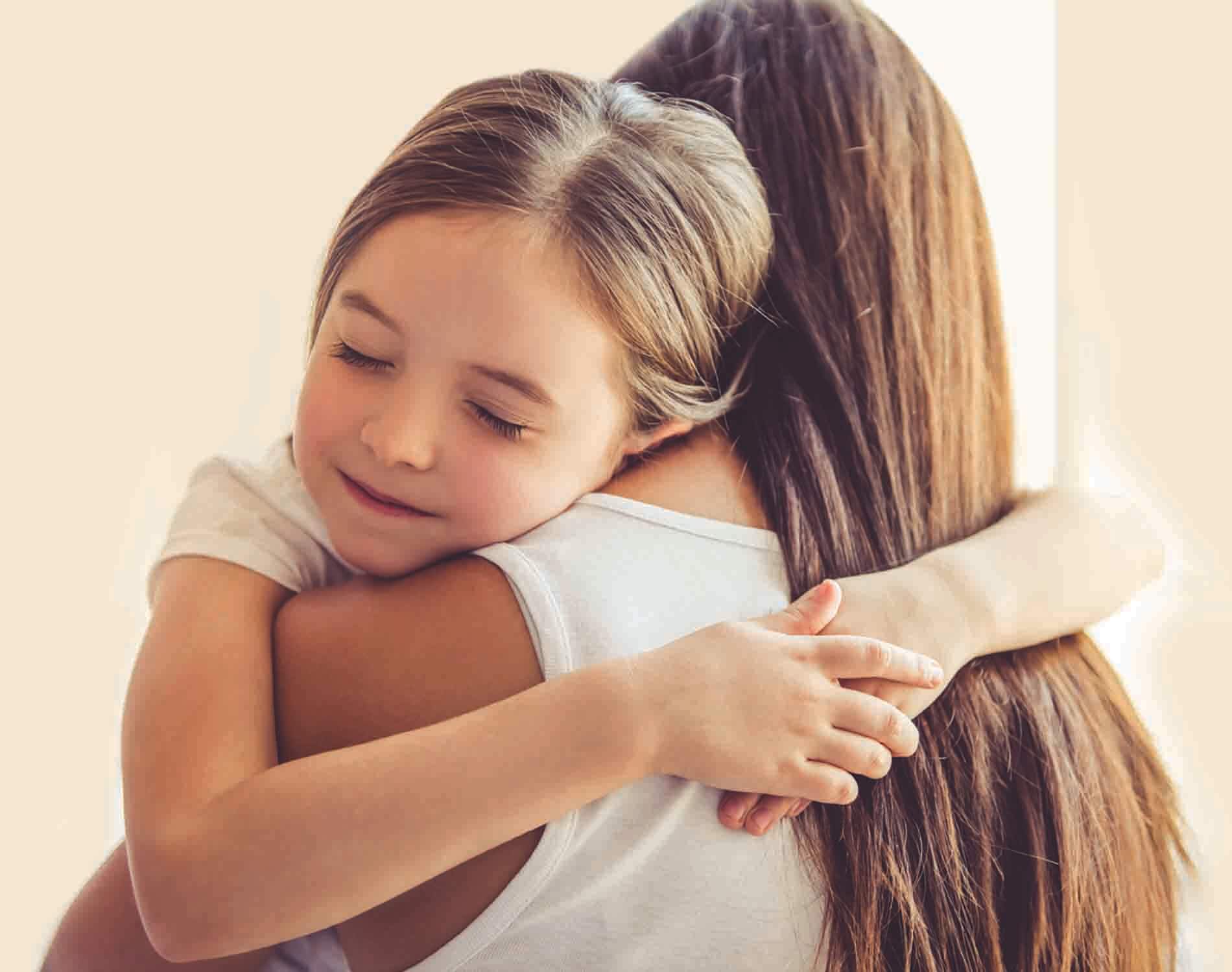 mother with daughter
